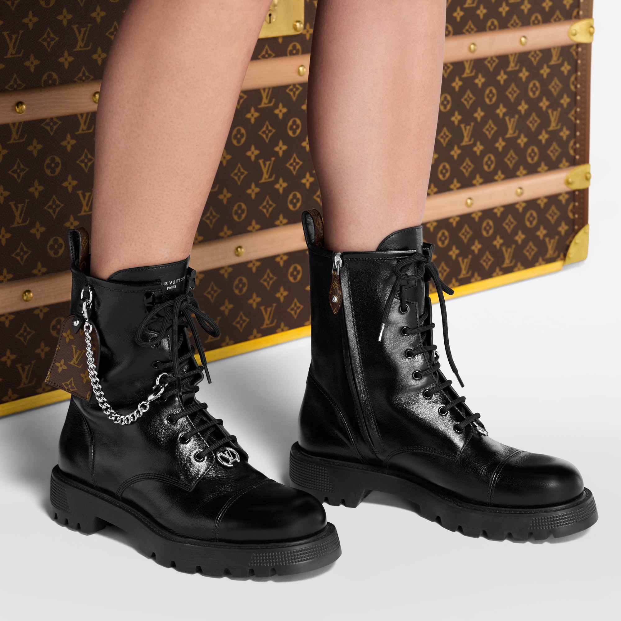 District Ranger Ankle Boot - Shoes | LOUIS VUITTON